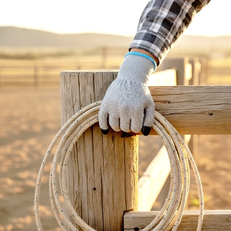 HPPE roping gloves HPPE roping gloves